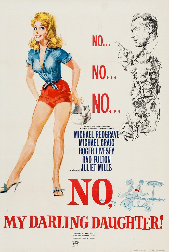 No My Darling Daughter - Posters