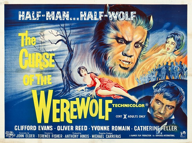 The Curse of the Werewolf - Plakaty