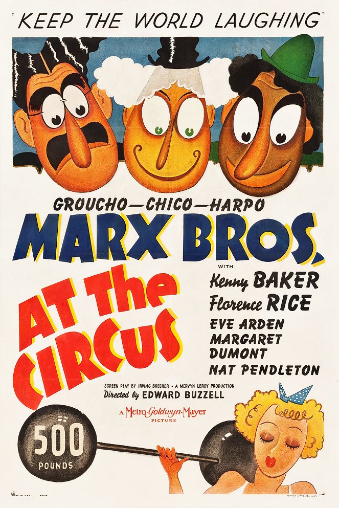 Die Marx Brothers im Zirkus - Plakate
