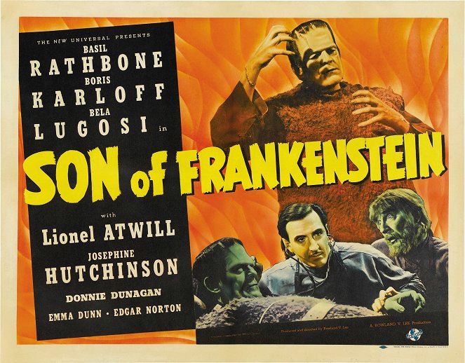 Son of Frankenstein - Julisteet