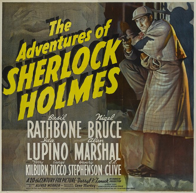 Die Abenteuer des Sherlock Holmes - Plakate