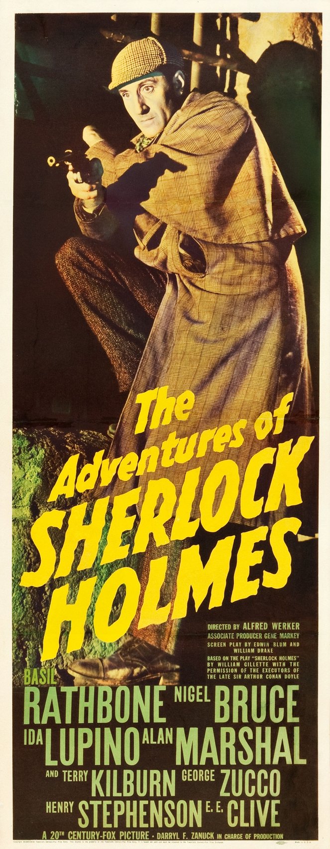 Die Abenteuer des Sherlock Holmes - Plakate