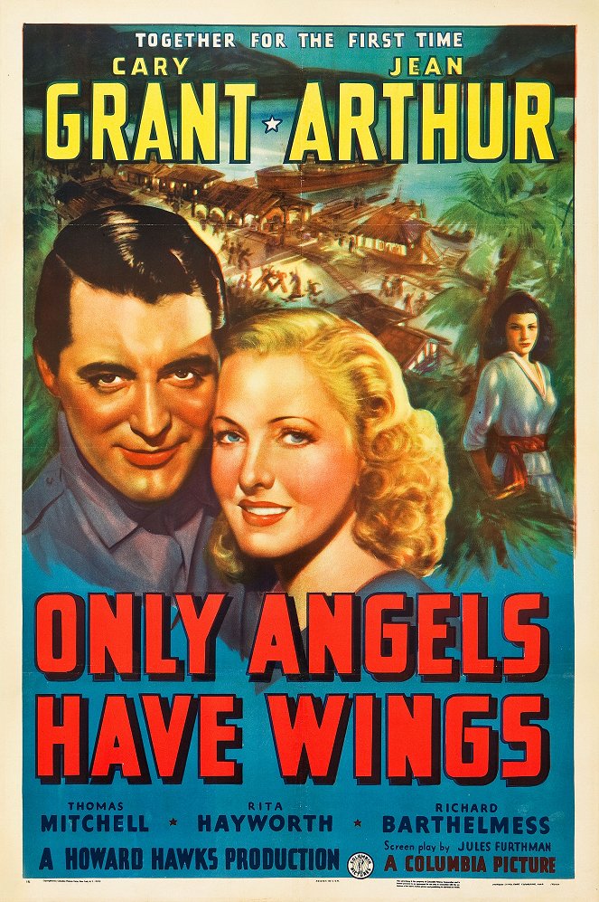 Seuls les anges ont des ailes - Affiches