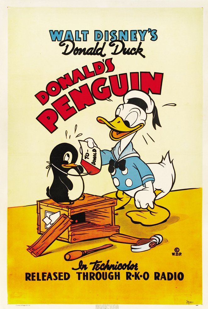 Donald's Penguin - Affiches