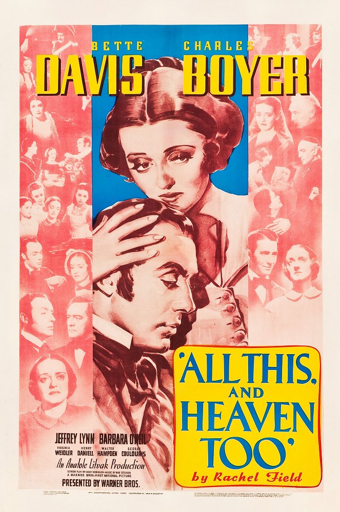 All This, and Heaven Too - Posters