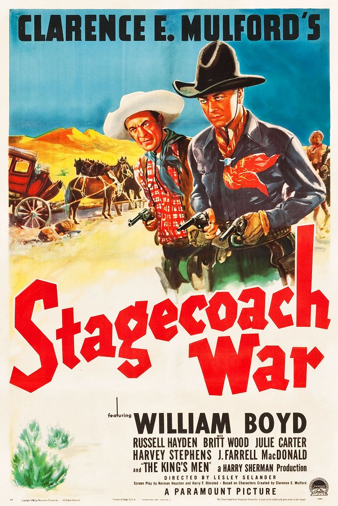 Stagecoach War - Plakaty