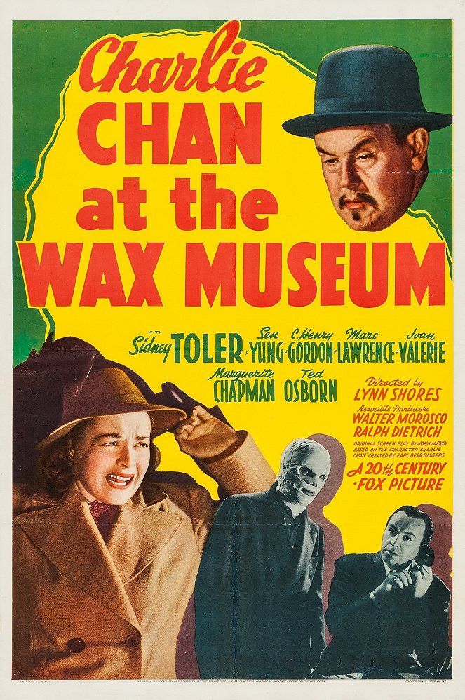 Charlie Chan im Wachsfigurenkabinett - Plakate