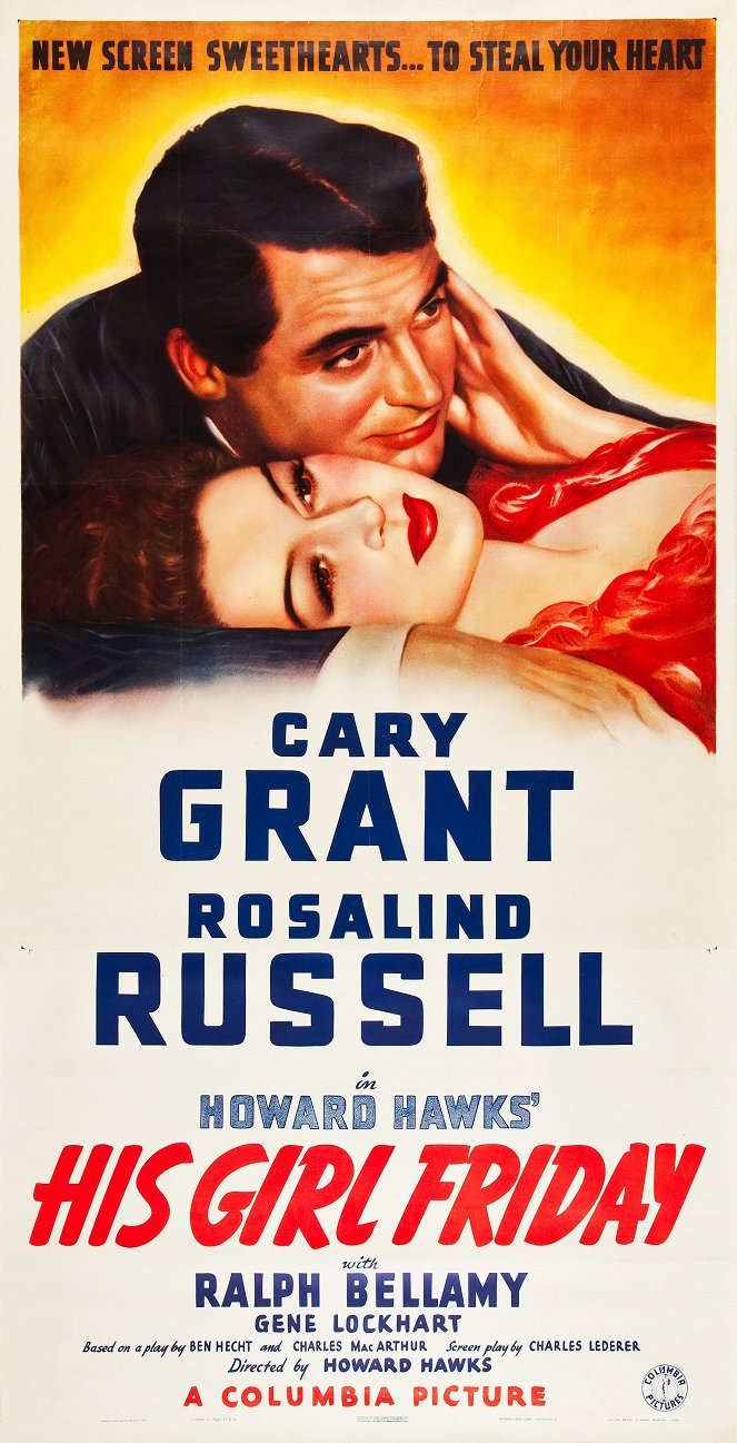 His Girl Friday - Posters
