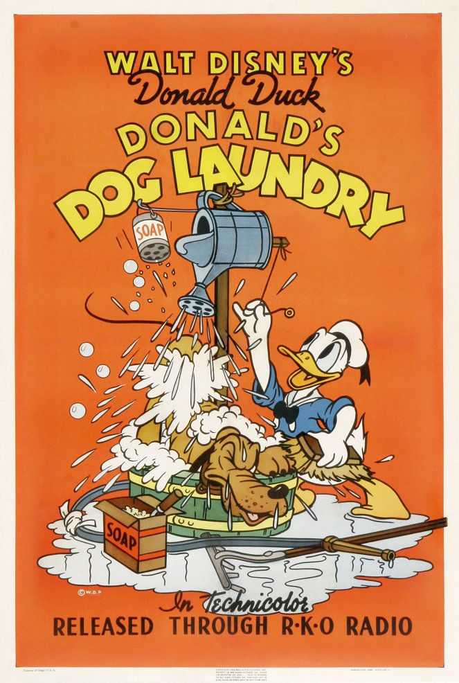 Donald's Dog Laundry - Plakaty