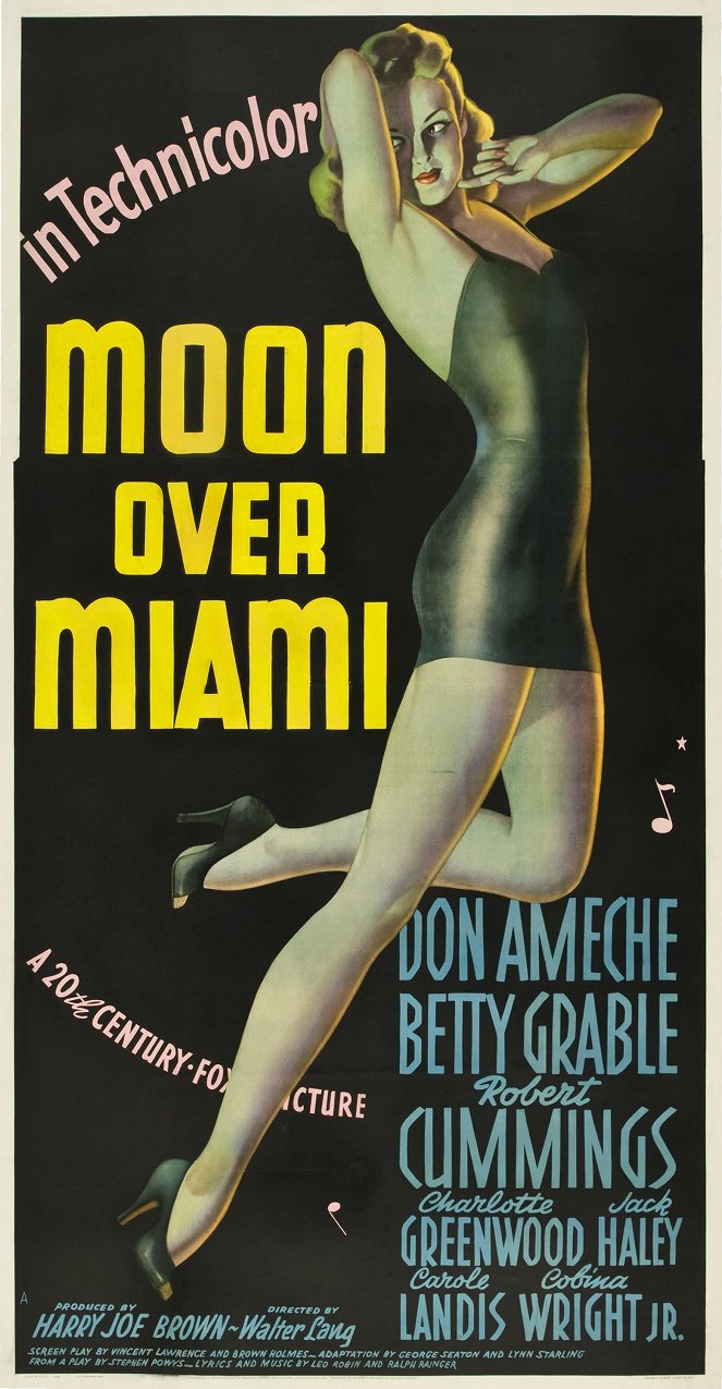 Moon Over Miami - Plakátok