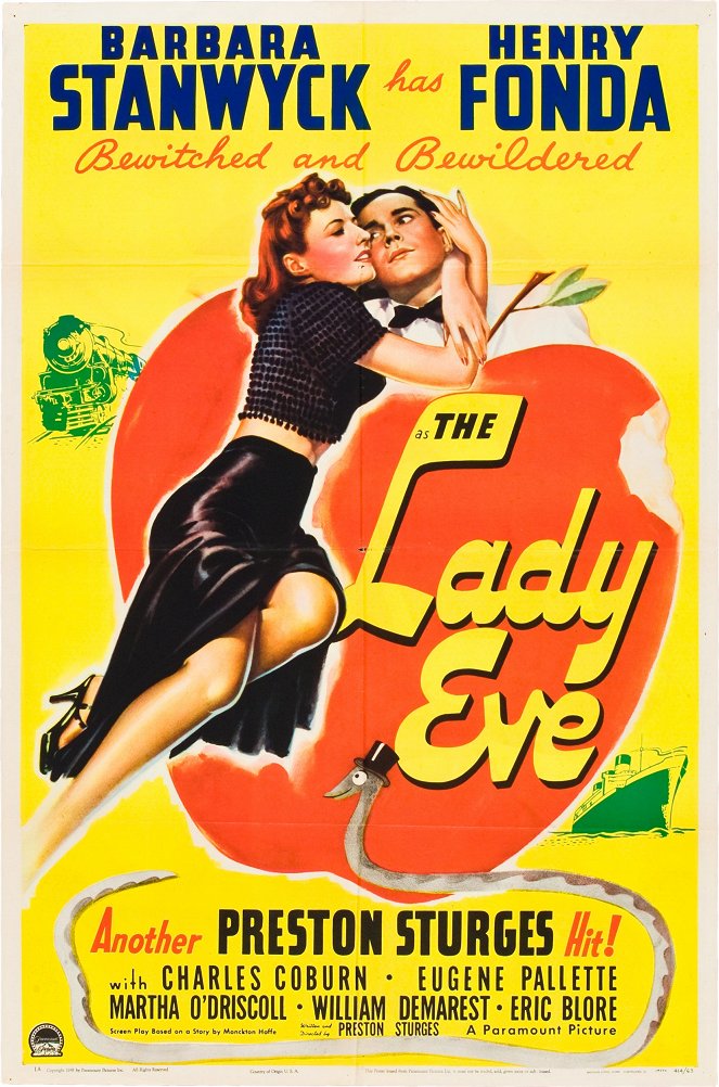 The Lady Eve - Plagáty