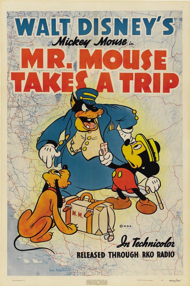 Mr. Mouse Takes a Trip - Cartazes