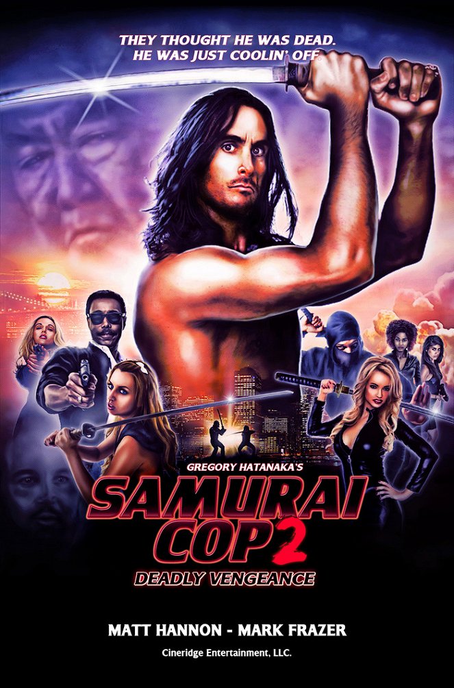 Samurai Cop 2: Deadly Vengeance - Cartazes