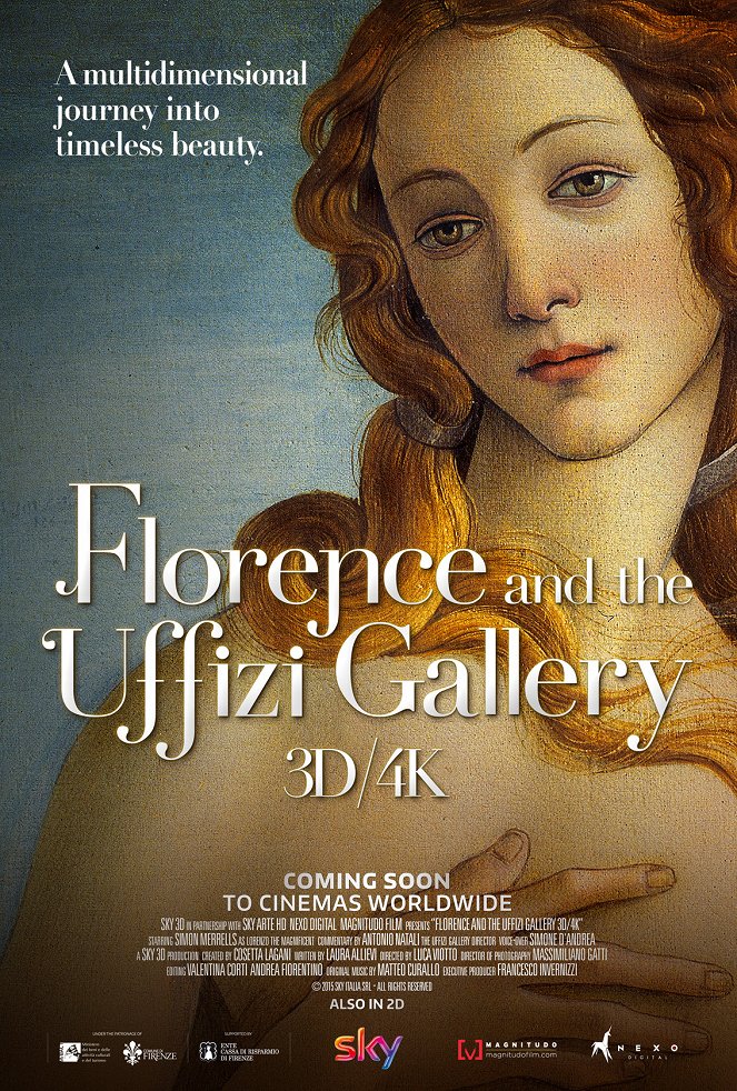 Florencie a galerie Uffizi - Plakáty