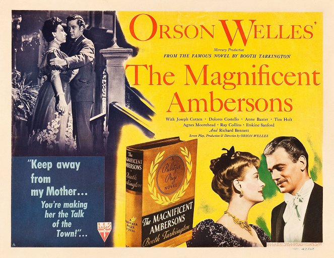 Der Glanz des Hauses Amberson - Plakate
