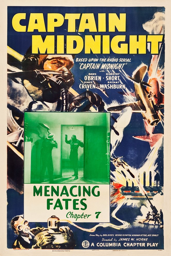 Captain Midnight - Plakate