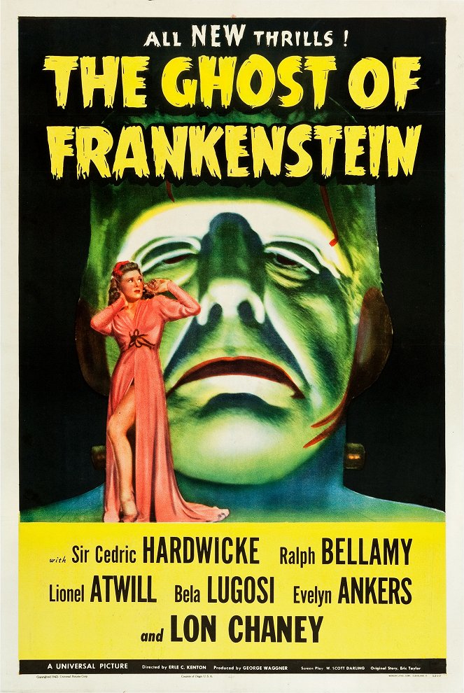 El fantasma de Frankenstein - Carteles