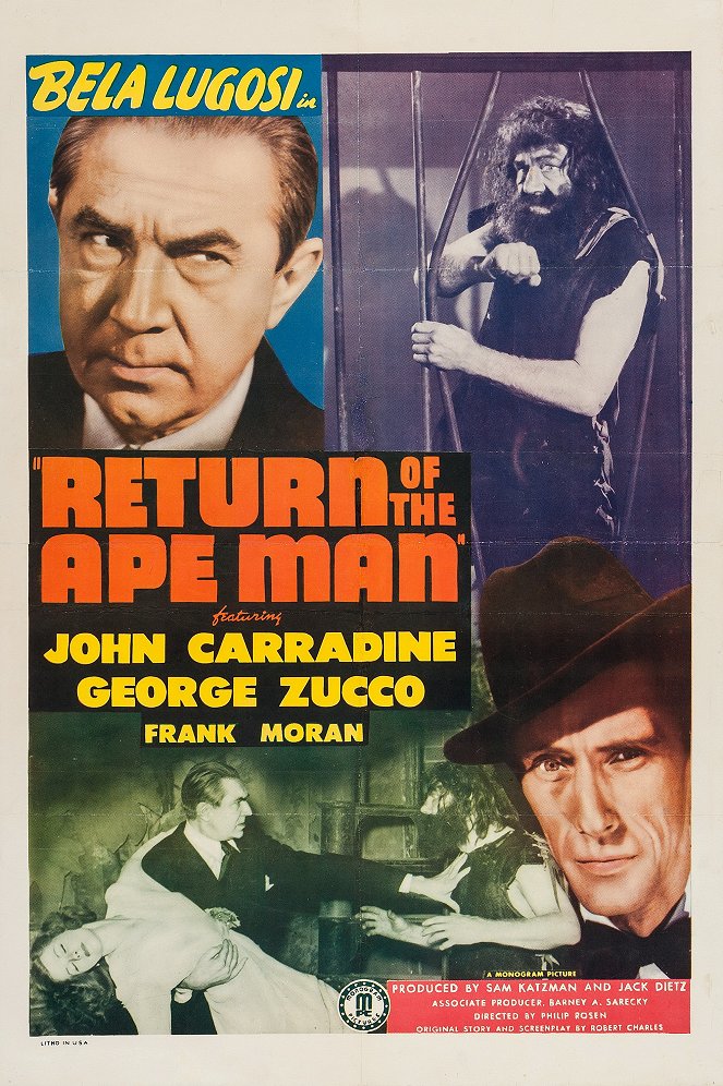 Return of the Ape Man - Plakate