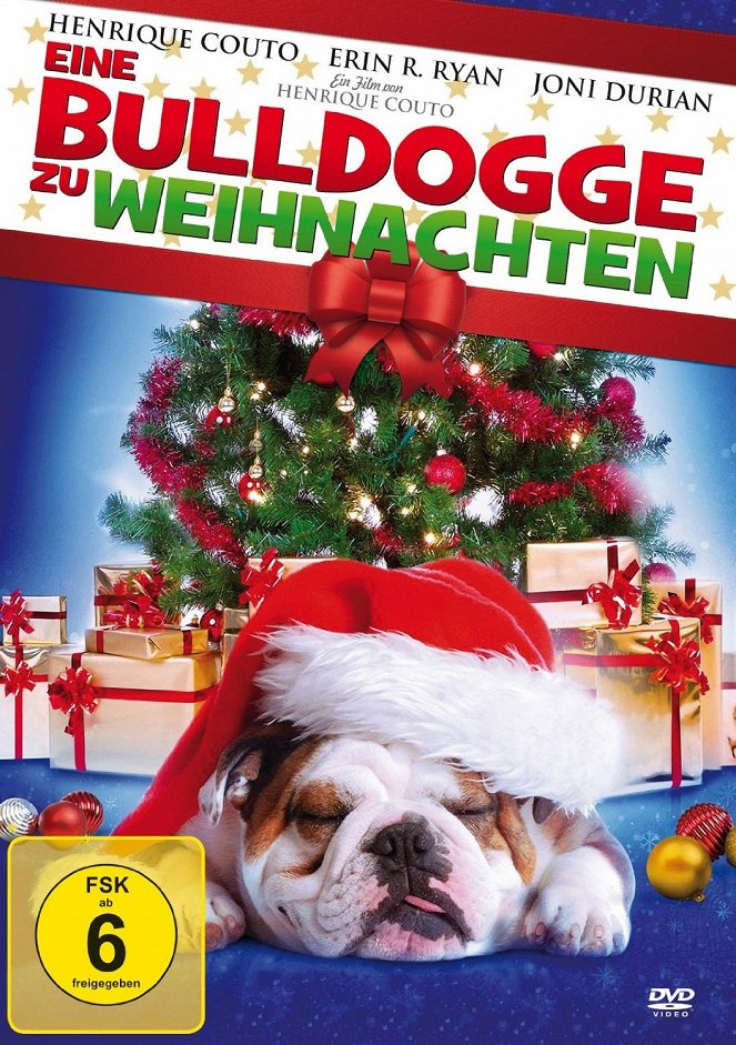 Eine Bulldogge zu Weihnachten - Plakate