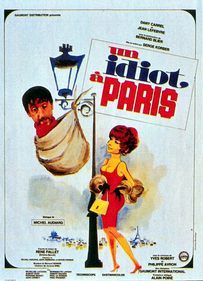Un idiot a Paris - Plakátok