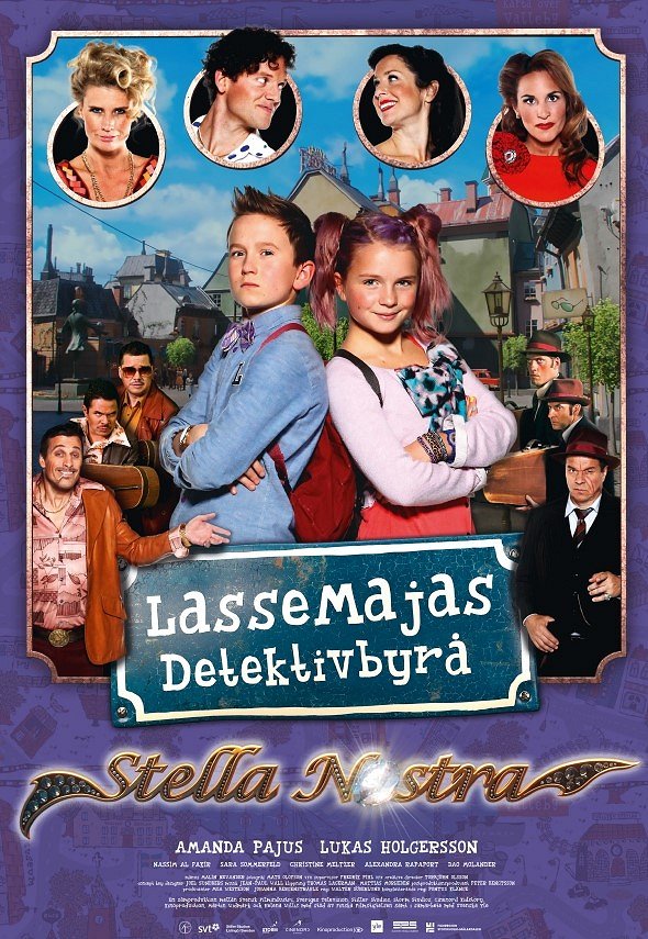 LasseMajas detektivbyrå - Stella Nostra - Plagáty