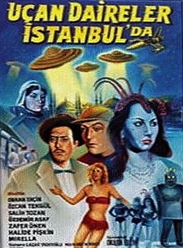 Flying Saucers Over Istanbul - Posters
