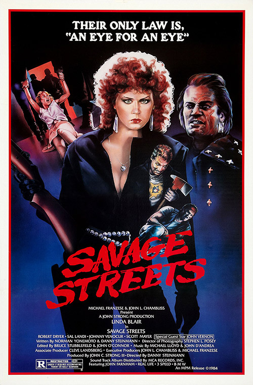 Savage Streets - Plakátok