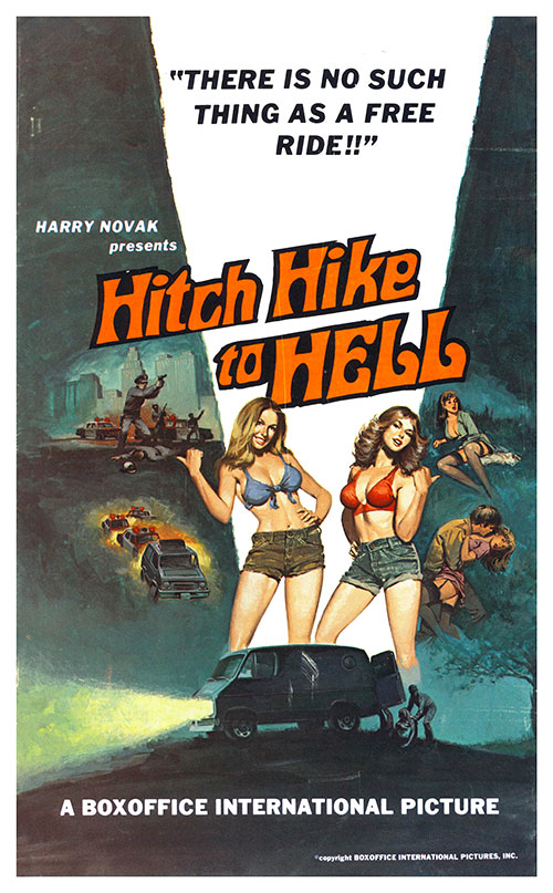 Hitch Hike to Hell - Plakate