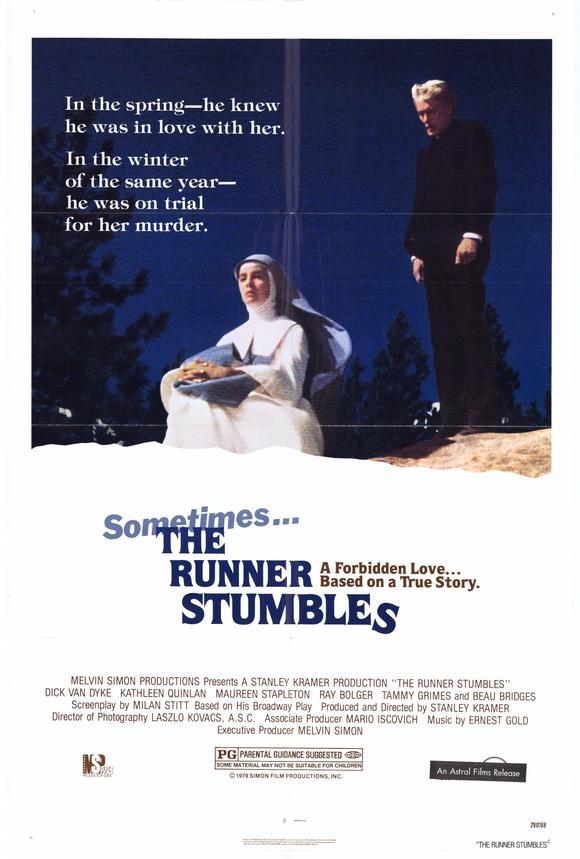 The Runner Stumbles - Posters