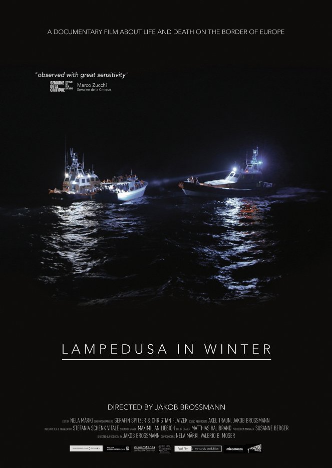 Lampedusa télen - Plakátok