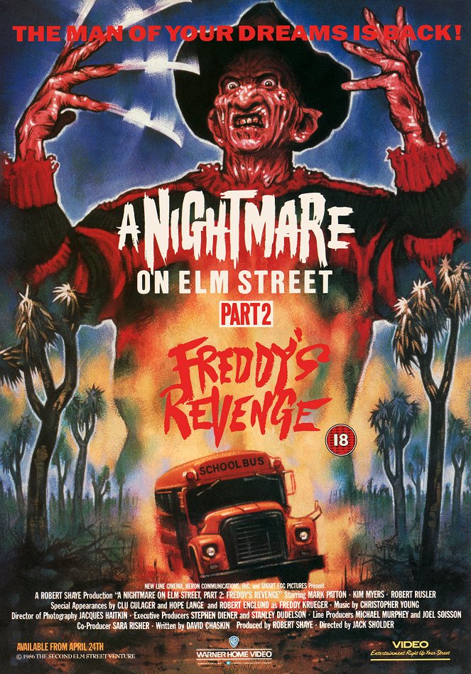 Koszmar z ulicy Wiązów 2: Zemsta Freddy'ego - Plakaty