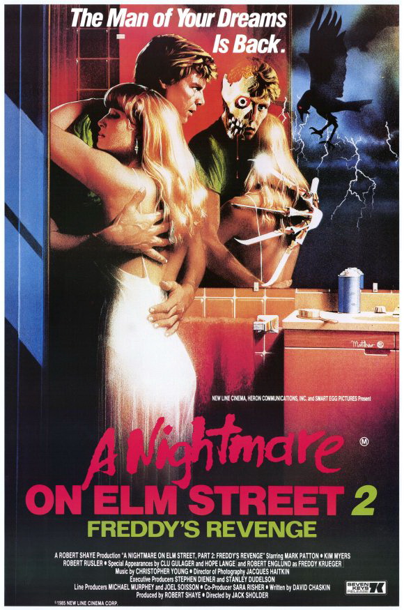 Pesadilla en Elm Street 2: La venganza de Freddy - Carteles
