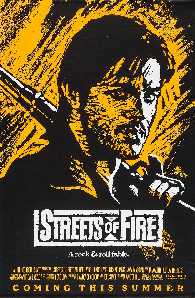Ohnivé ulice - Plagáty