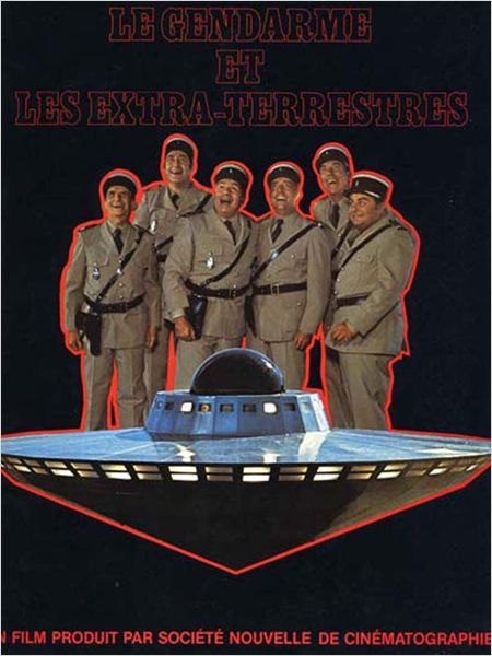 El gendarme y los extraterrestres - Carteles