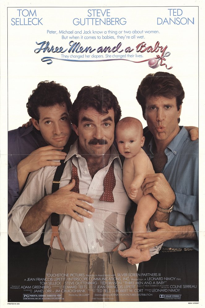 Három férfi és egy bébi - Plakátok