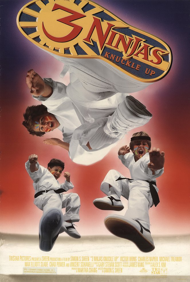 3 Ninjas Knuckle Up - Plakate