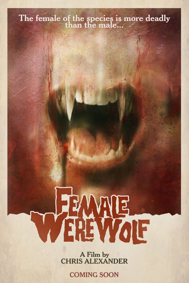 Female Werewolf - Affiches