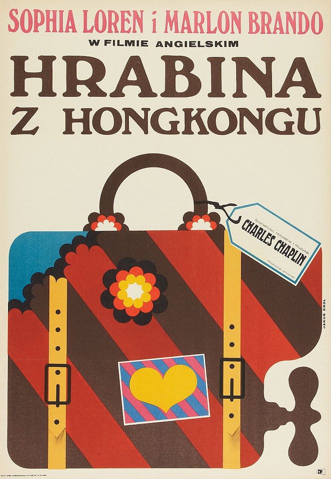 Hrabina z Hongkongu - Plakaty