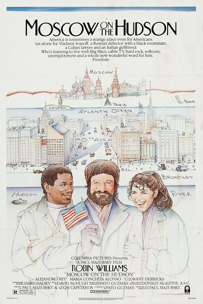 Moskau in New York - Plakate
