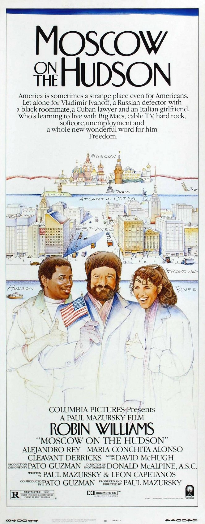 Moskva na Hudsonu - Plakáty