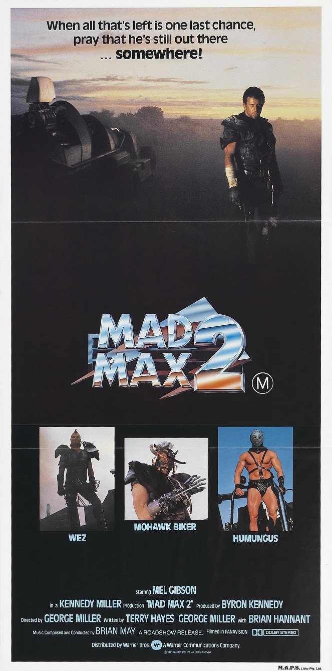 Mad Max 2 - Asfalttisoturi - Julisteet