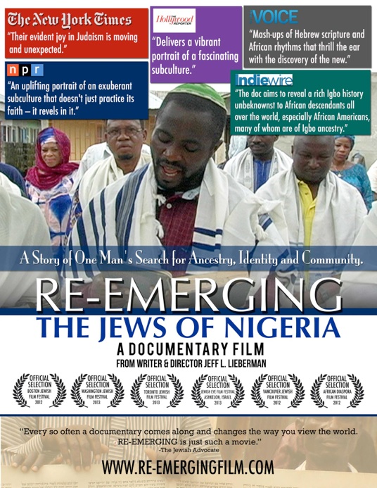 Re-emerging: The Jews of Nigeria - Affiches