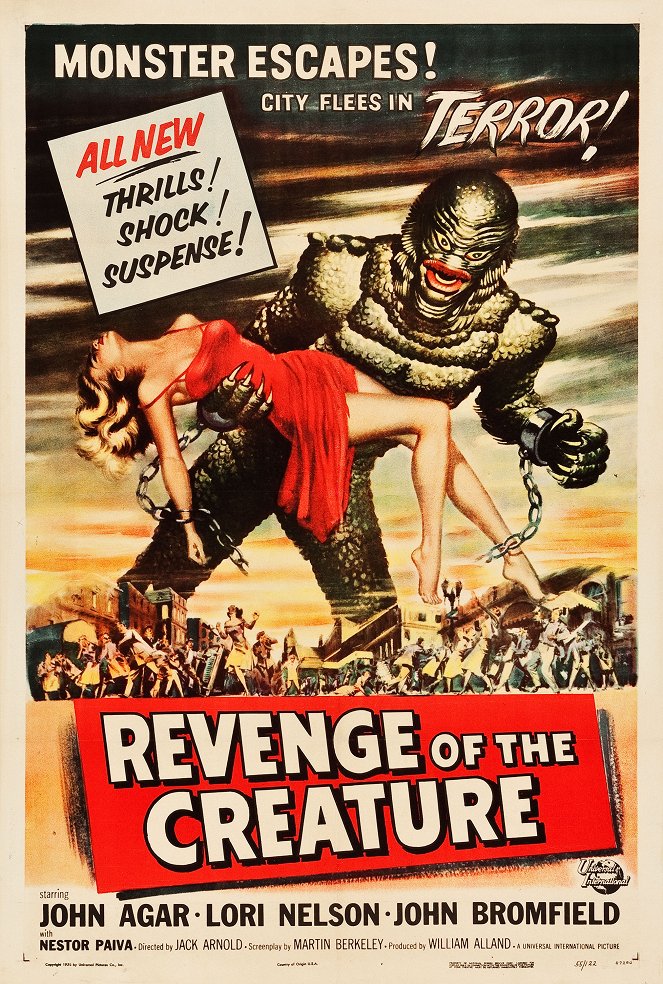 La venganza del hombre monstruo - Carteles