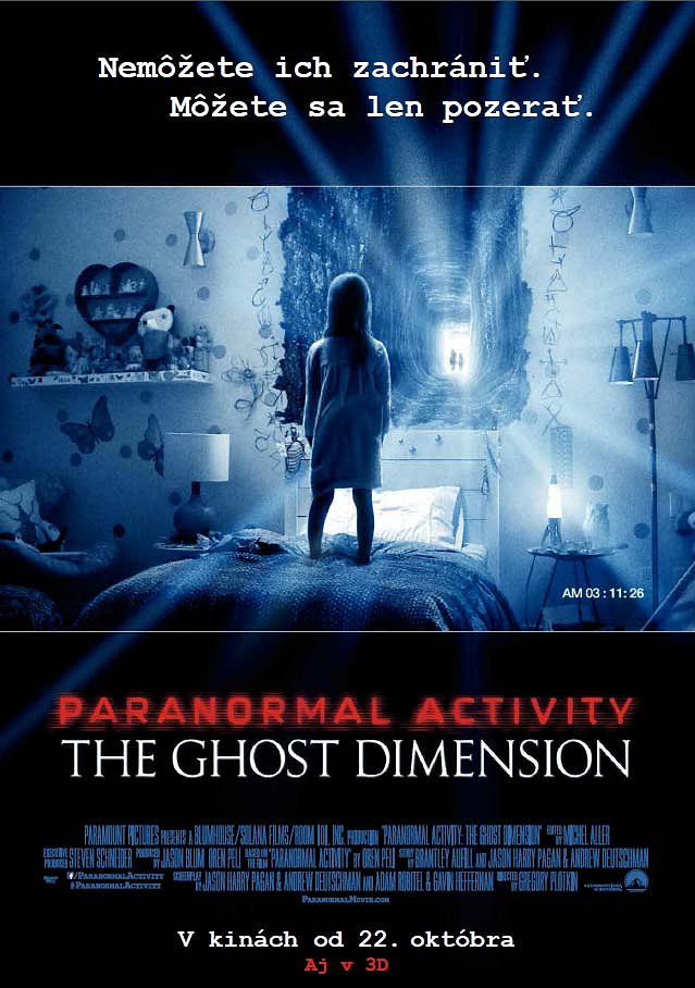 Paranormal Activity: The Ghost Dimension - Plagáty