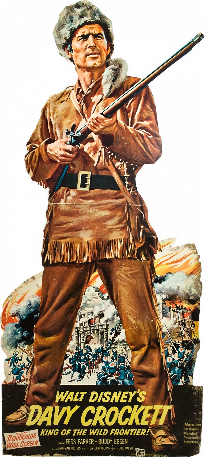 Davy Crockett, król pogranicza - Plakaty