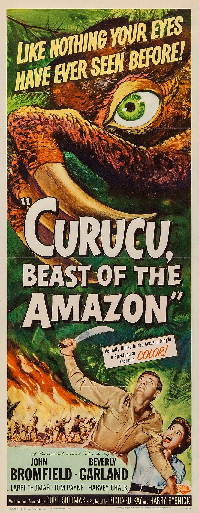 Curucu, Beast of the Amazon - Plakáty