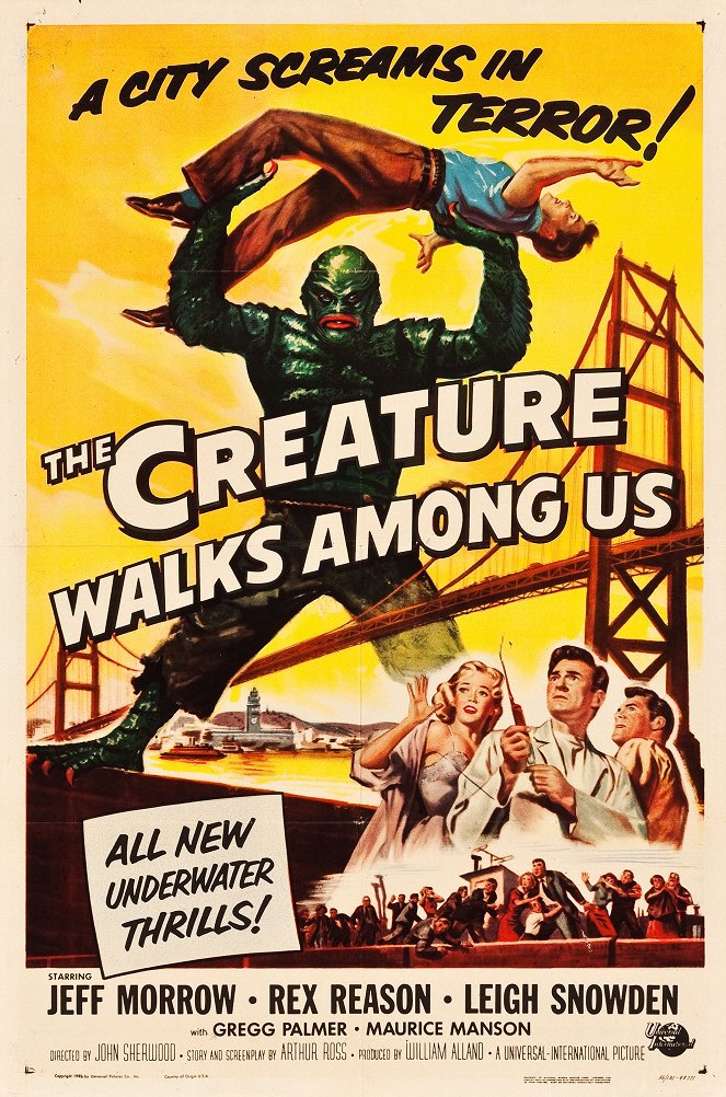 The Creature Walks Among Us - Plakátok
