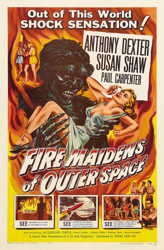 Fire Maidens From Outer Space - Posters