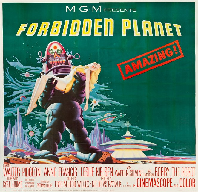 Zakázaná planéta - Plagáty
