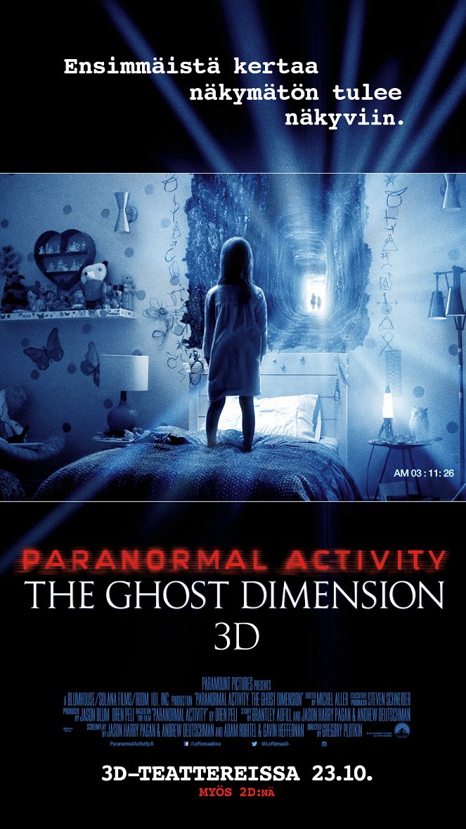 Paranormal Activity: The Ghost Dimension - Julisteet
